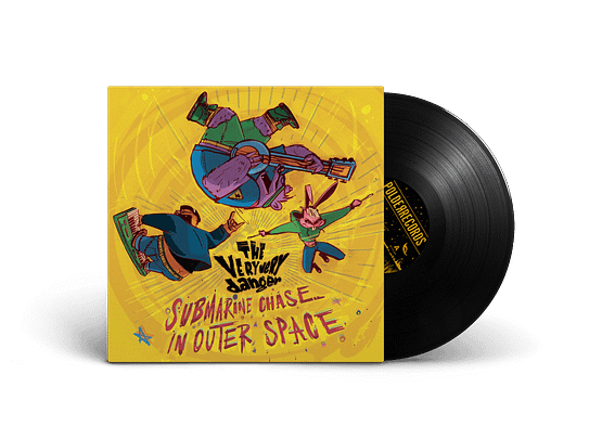 The Very Very Danger - Submarine Chase In Outer Space (Black)