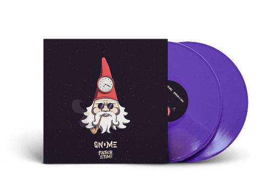 Gnome - Father of Time (Solid Purple)